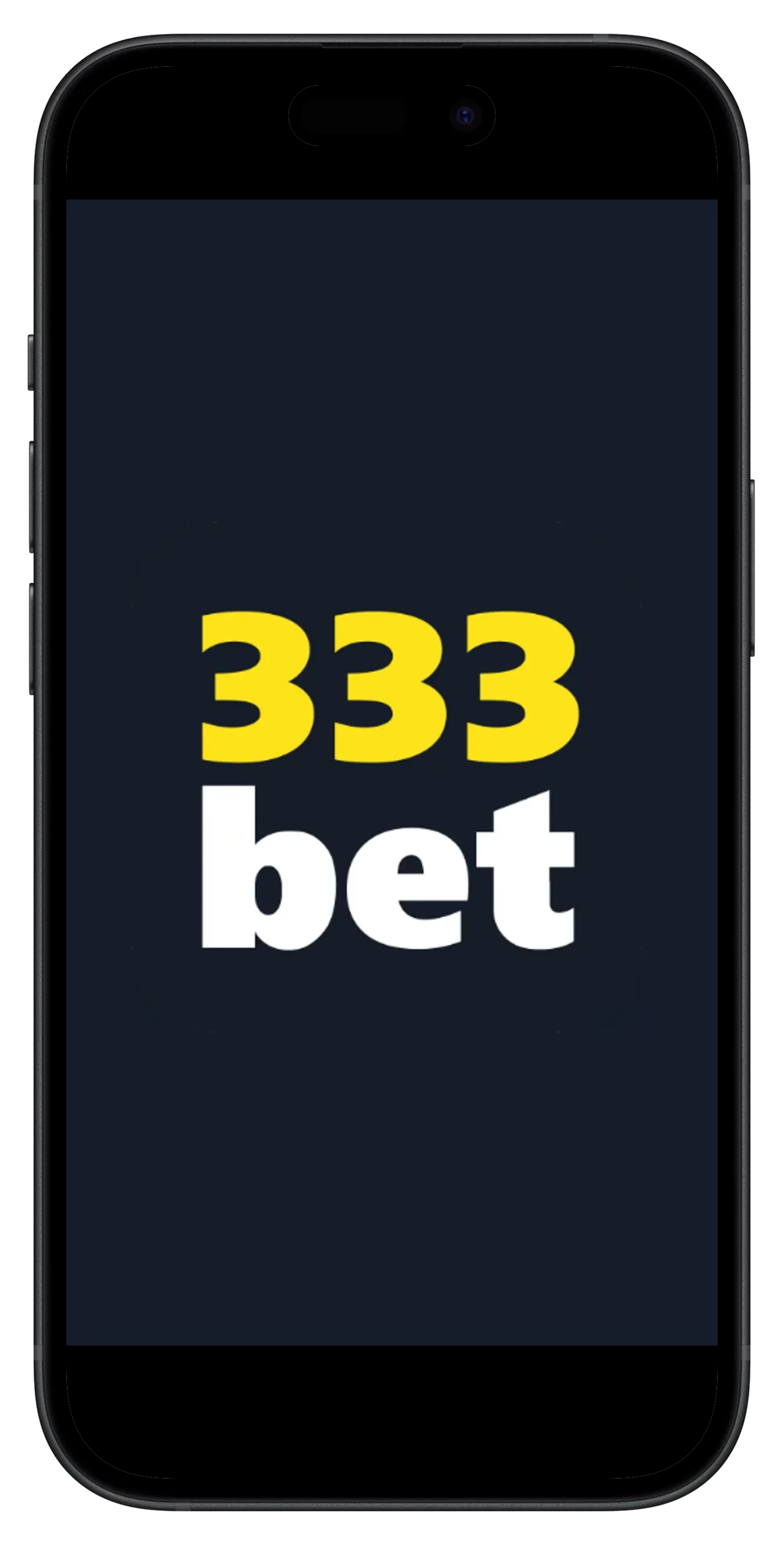 App 333Bet em modo retrato